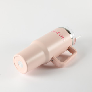 Be Cute termos sa slamčicom roze 1,2l 