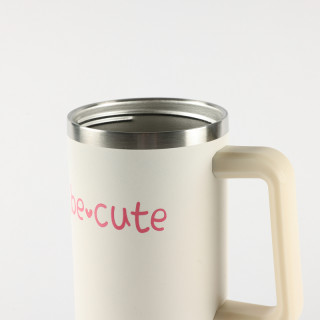 Be Cute termos sa slamčicom bež 1,2l 