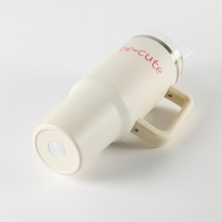 Be Cute termos sa slamčicom bež 1,2l 