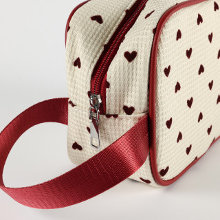 Be Cute neseser sa srcima, 21x8x13cm 