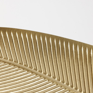 Cute&Cool HOME dekorativni tanjir, list 30x17cm 