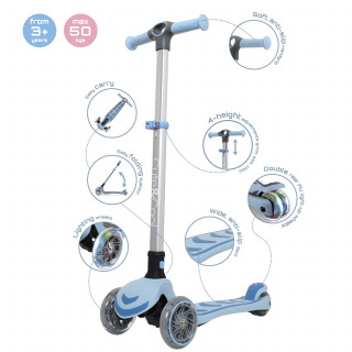 Cute&Cool sklopivi trotinet Macaron Blue 