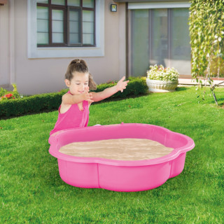 Dolu peskarnik/bazen roze 
