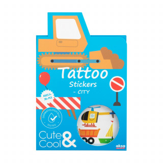 Cute&Cool tetovaže nalepnice grad 
