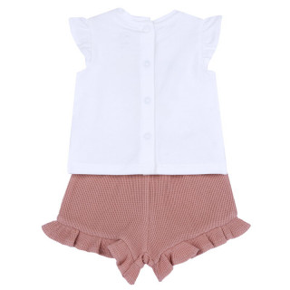 Chicco komplet (šorts+majica k.r.), devojčice 