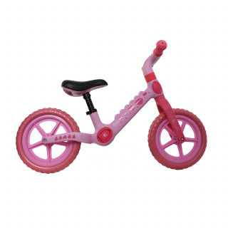 Cute&Cool balance bike dino roze 