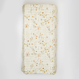 Stefan prekrivač pamučni saten cvetići, 140x200 