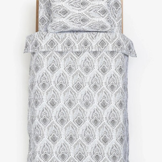 Stefan posteljina krep 3/1 pruge, 140x200 