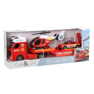 Cute&Cool vatrogasni set 1:12, 59x14x23,5cm 