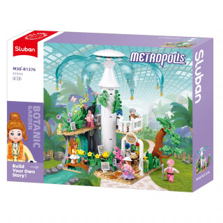 Sluban kocke botanička bašta sa fontanom  515 kom 