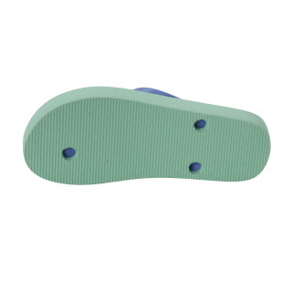 Be Cute japanke za plažu, plava sa prugama 