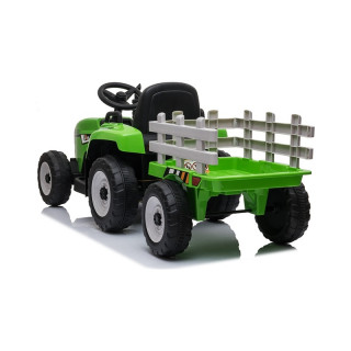 BBO traktor na akumulator (12V), zeleni 