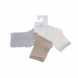 Lillo&Pippo čarape sa ABS-om 3/1, unisex 
