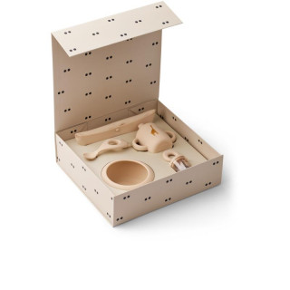 Liewood set za hranjenje 5pcs Mileah,Apple blossom 