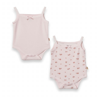 Baby Cosy bodi bretela, set 2/1, devojčice 
