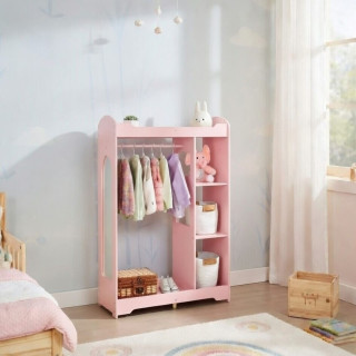 Cute&cool HOME drveni garderober roze 