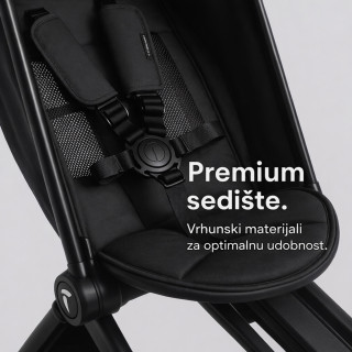 Smarttrike tricikl Wonder Max Jet Black 