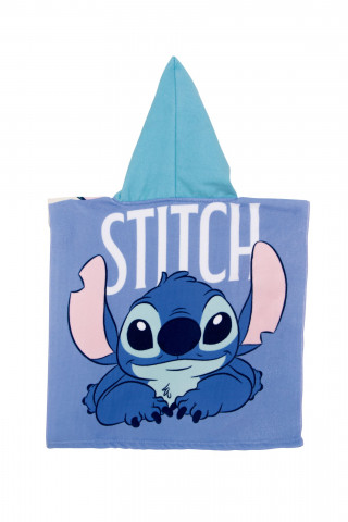 Arditex pončo 50x100cm Stitch, unisex 