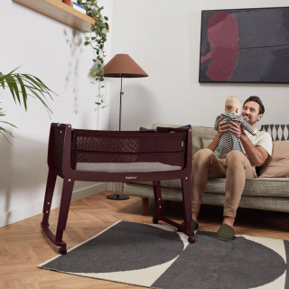 SnuzPod Studio kolevka za bebe,Rome Burgundy 