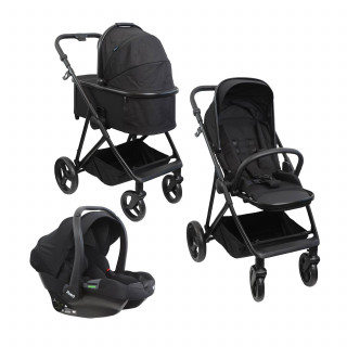 Puerri trio sistem Auretta, Black 