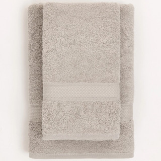 Stefan set peškira 50x85 i 70x140, svetlo siva 