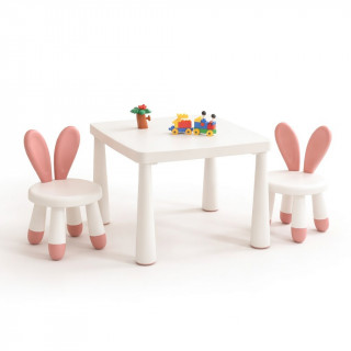 Cute&Cool HOME set za sobu sto i 2 stolice roze 