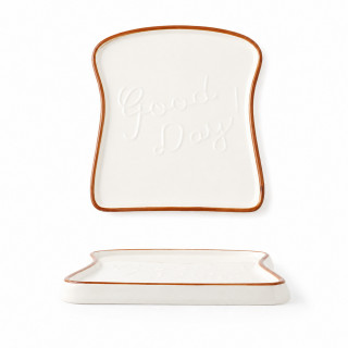 Cute&Cool HOME tanjir za tost 17.8x16.5cm 