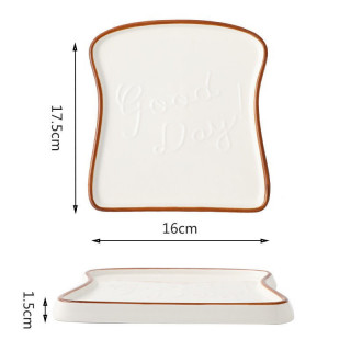 Cute&Cool HOME tanjir za tost 17.8x16.5cm 
