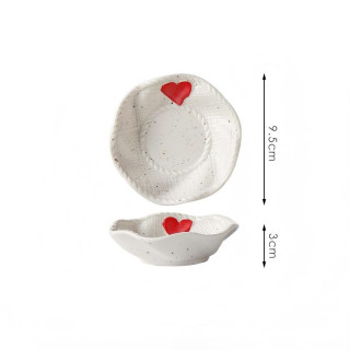 Cute&Cool HOME dekorativna činija srce 9,5x3cm 