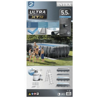 Intex bazen sa čeličnom konstrukcijom 