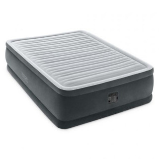 Intex Queen krevet sa ugrađenom pumpom, sivi 