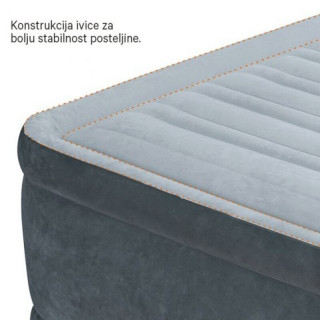 Intex Queen Pliš vazdušni krevet, 152x203x33 