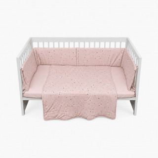 Lillo&Pippo punjena posteljina 3/1, Terrazzo Pink 