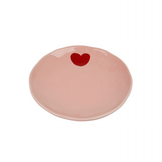 Cute&Cool HOME dekorativni tanjir roze, 22cm 