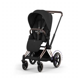 Cybex duo sistem ePriam, Sepia Black (rosegold) 