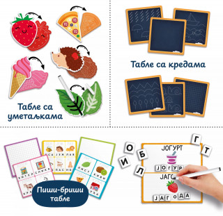 Set SR Edukativne table Lisciani 