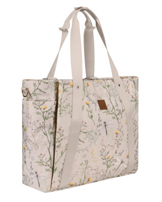 Kikka Boo torba za mame Florence garden Beige 