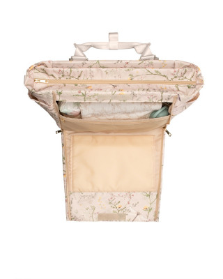 Kikka Boo torba za mame Florence garden Beige 