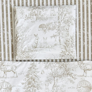 Baby Textil posteljina Šumski svet 3/1, 80x120cm 