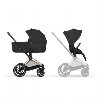 Cybex duo sistem Priam, Sepia Black (rosegold) 