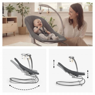 Hauck hranilica Sit N Relax 3 u 1, Dark Grey 