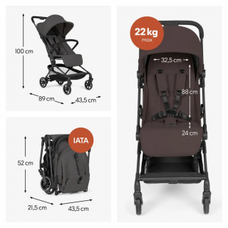 Hauck kolica Lite N Care, Choco 