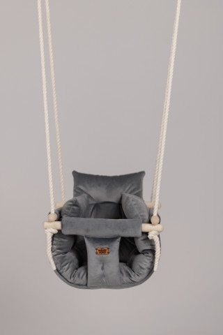 Bohome Classic Elephant Gray – sobna ljuljaška za bebe i decu 