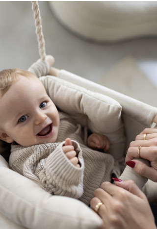 Bohome Classic Cappuccino – sobna ljuljaška za bebe i decu 