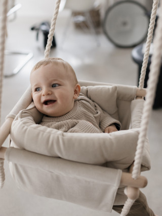 Bohome Classic Cappuccino – sobna ljuljaška za bebe i decu 