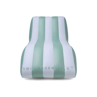Swim Essentials ležaljka za vodu mint pruge 