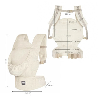 Kinderkraft kengur nosiljka Elara Beige 