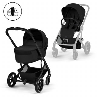 Cybex duo sistem Balios S Lux Moon Black (black) 