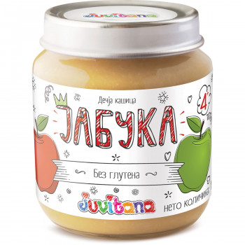 Juvitana kašica jabuka 128g 