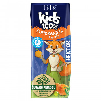 Nectar kids sok pomorandža 100% 0,2l 